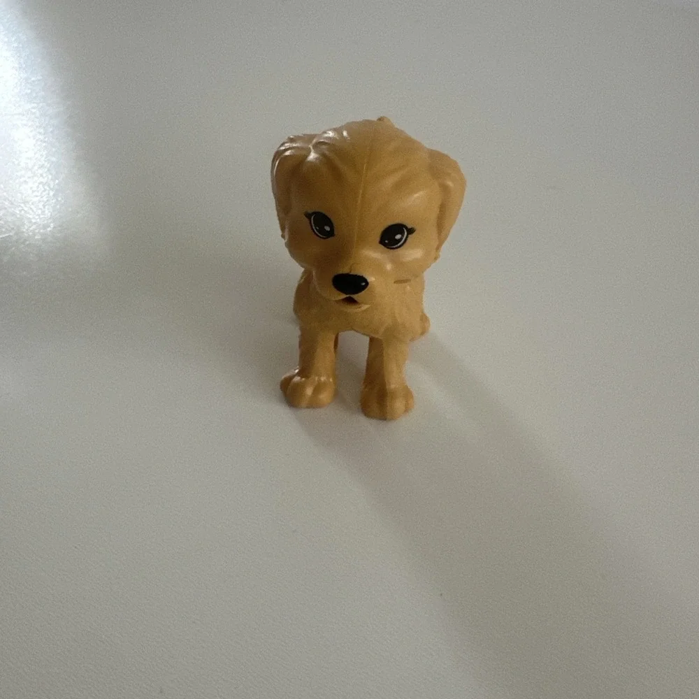 Barbie Doggy Daycare Dog Toy Figure Pooping Replacement Puppy Tan Labrador